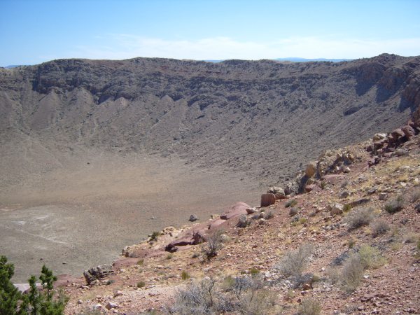meteorite crater