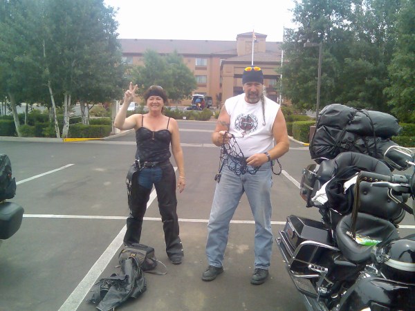 Bikers in Grand Canyon