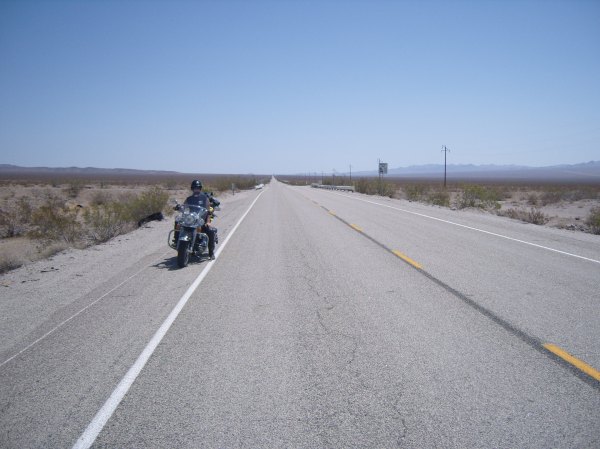 Endless straight roads