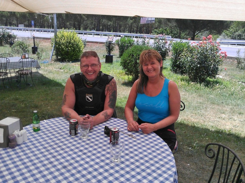 Meal break along the Turkish roads Spisepause langs Tyrkiske veier