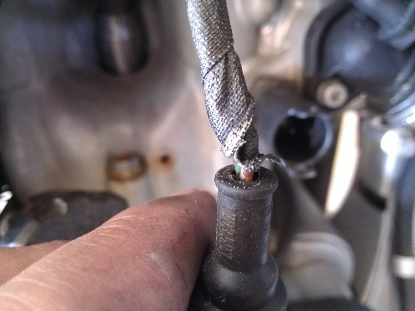 BMW F650GS Dakar bad wires protection