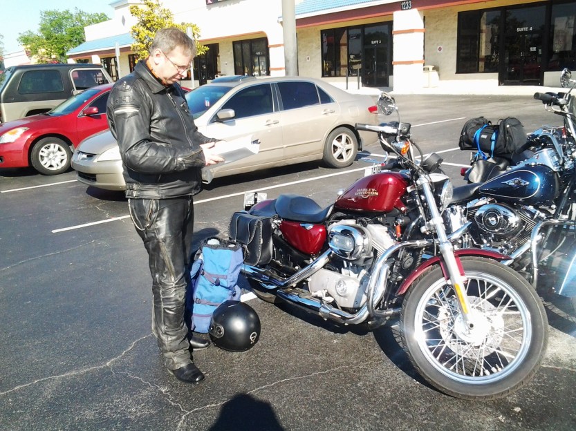 On the way to Daytona Bike Week 2013