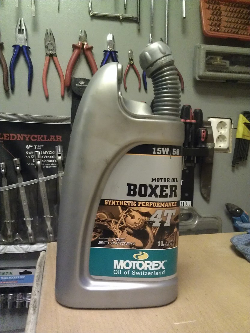 BMW F800GS motor oil 15W/50 Syntetic Performance
