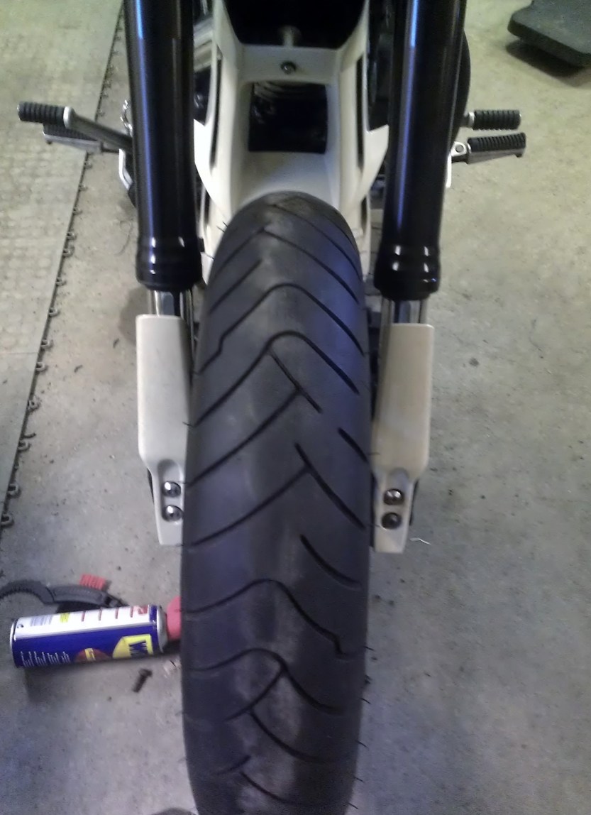 Shock absorber protection Yamaha Road Star XV1700 Warrior 