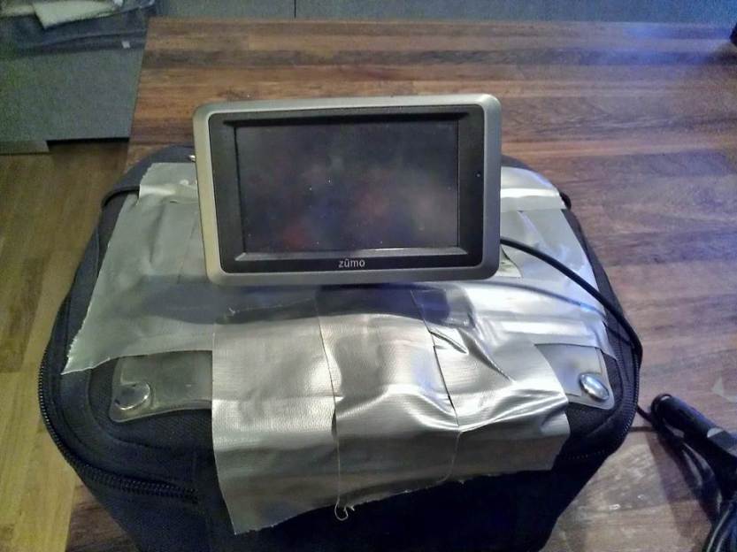 GPS holder til Garmin Zumo 660LM :-)