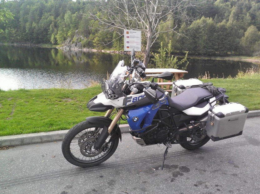 BMW F800GS Trophy edition