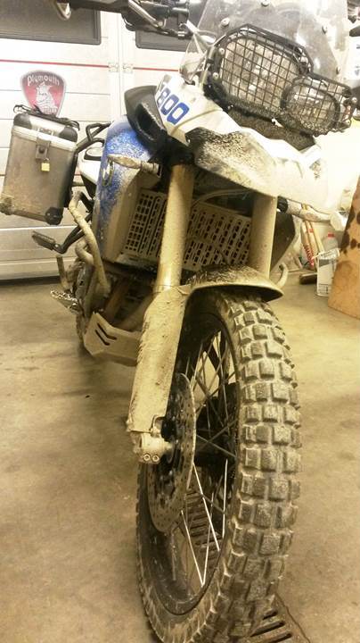 BMW F800GS Trophy 2012