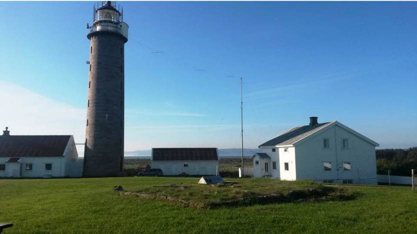 BMW F800GS Trophy på Lista fyr