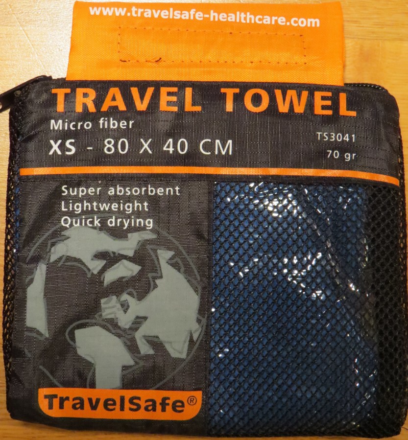Micro Fiber Towel from http://travelsafe-healthcare.com