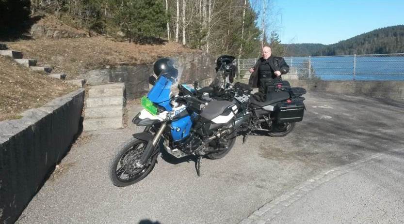 Årets første mc tur