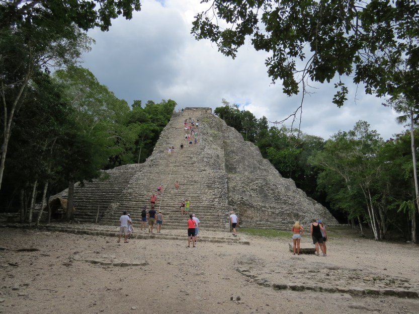Nohoch Mul Pyramid Coba, Mexico