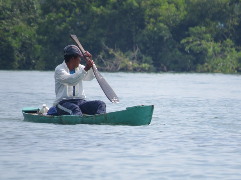 Boat trip from Rio Dulce to Livingston Guatemala