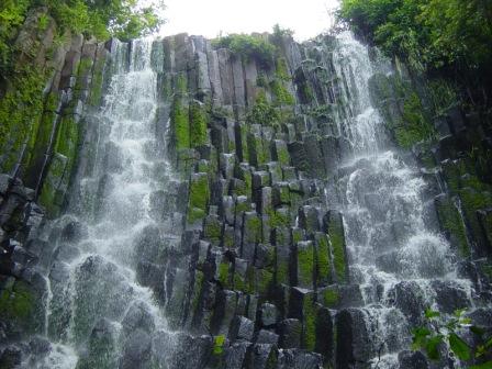 Los Tercios waterfall, Suchitot El Salvador