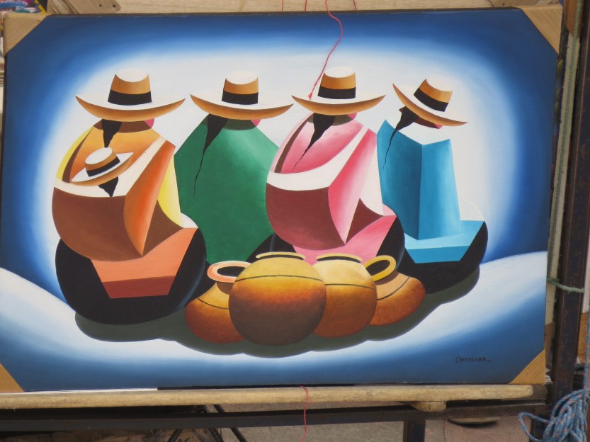 Plaza de Ponchos, Otavalo, Ecuador 