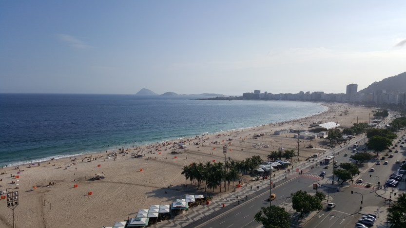 Copacabana beach, Rio de Janeiro, Brazil
