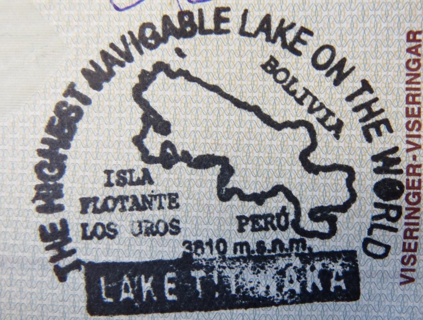 Lake Titicaca , Uros islands, Puno Peru