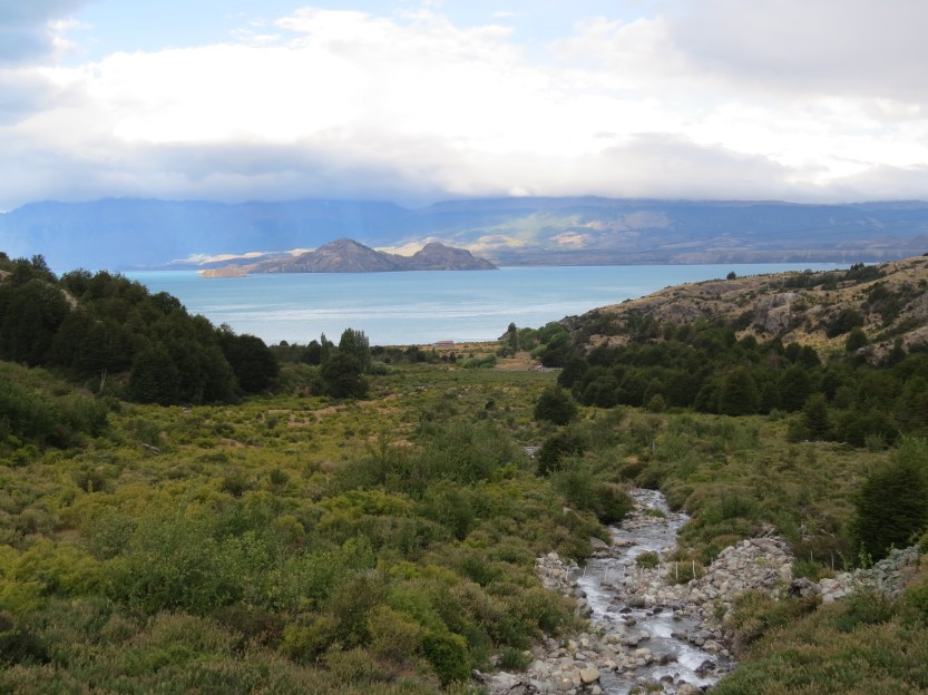 ice-blue lakes, Carretera Austral, Chile