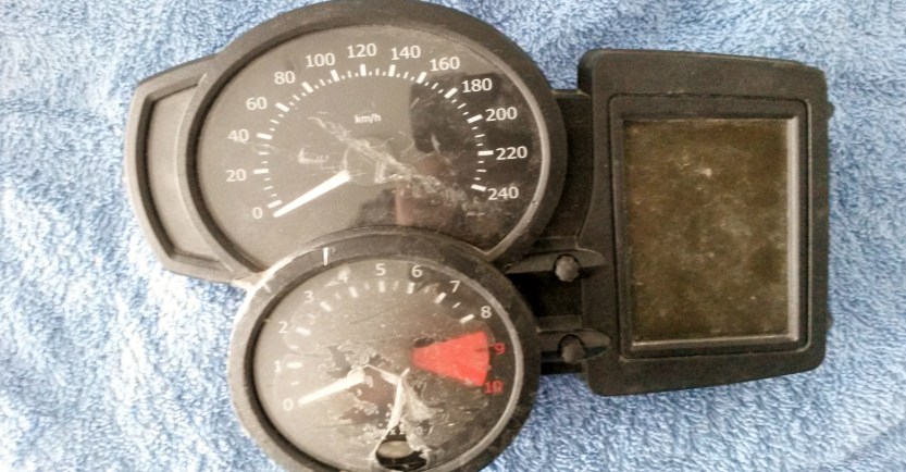 Plastic Speedometer Tachometer Gauge Case For BMW F800GS