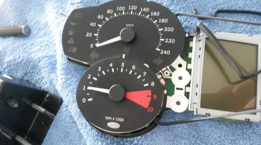Plastic Speedometer Tachometer Gauge Case For BMW F800GS