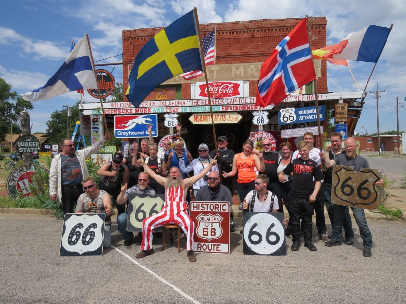 Harley, the redneck from Erick, Oklahoma