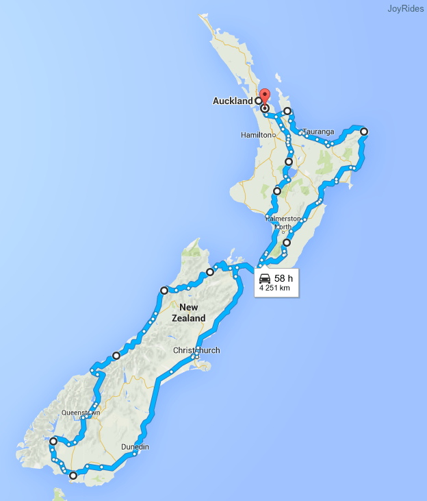 New Zealand Roundtrip