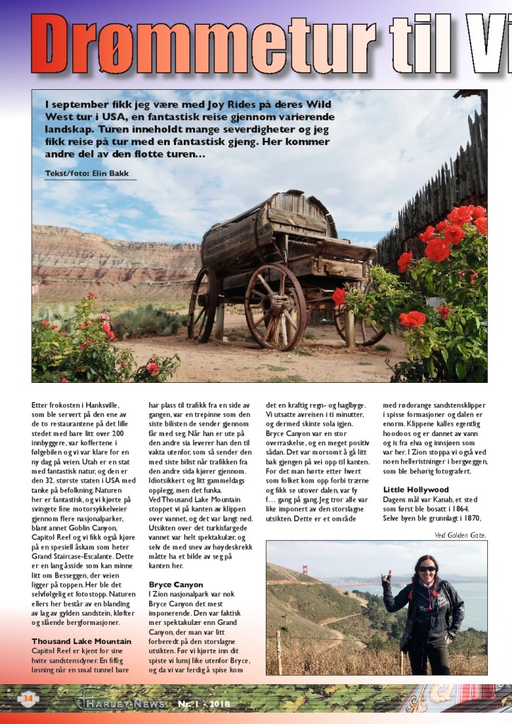 Harley News, Wild West 